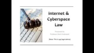 Internet Law Primer