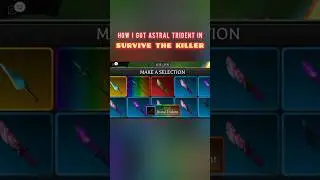 How I Got SPECTRUM: Astral Trident in Survive the Killer St. Patricks Update #roblox #stk