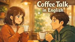 Real English Conversation: Meeting a Friend for Coffee | English Podcast