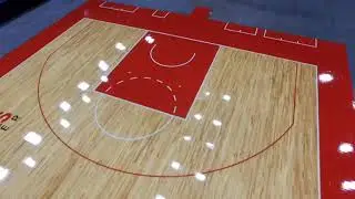 Sports Floors Inc Memphis Hustle Portable Floor Sand & Paint