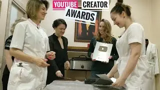 We are happy! Silver Button from YouTube! - It is YouTube Creator Awards