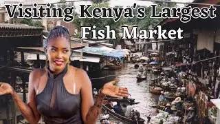 The Largest Fish Market In Kenya | African Village Life | DITL | Kisumu, Kenya | Dunga Vlog