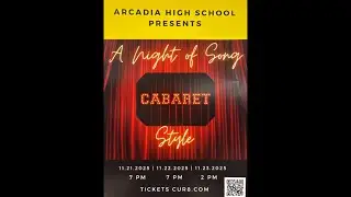 A Night of Song - Cabaret Style | Arcadia High School 11/22/25