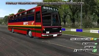 Finally release Mitsubishi fuso bus mod