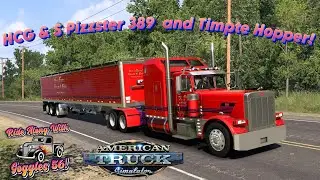 ATS | HCG&S Pizzster389 and Timpte Grain Hopper!