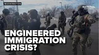 ICE arrests hundreds amid claims of engineered immigration crisis