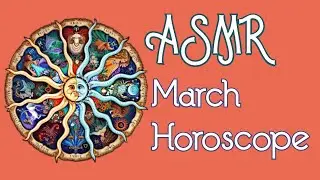 ASMR 🧚&zwj;♀️ MARCH 2022 Horoscope | Whispered, Pisces Season |
