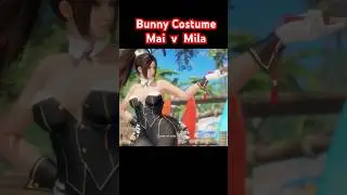 Mai bunny costume ( Mai vs Mila)  #maishiranui #maisf6 #doa5 #doa6 #gaming