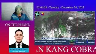 WEATHER UPDATE TINGOG NI MANNY JOHN AGBAY Weather Specialist ,PAGASA Visayas DECEMBER 30,2025 MARTES