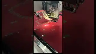 High-Speed Precision: Automated Floral Design on Silk