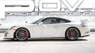 POV Driving a Porsche 991 GT3 on a Racetrack - Xtreme Experience