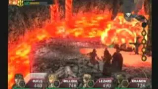 VP2 boss battle in Surts Caverns against Evolver 2nd form
