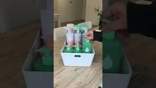 organize my cleaning products #asmr #organization #home #restock #shorts