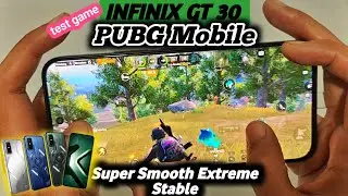 INFINIX GT 30 Test Game PUBG Mobile Super Smooth Extreme More Stable?? | Full Handcam