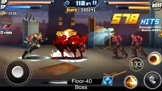Death Tower Fight 40 Boss