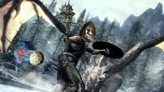 SUPER MURDERING ALDUIN (Skyrim Daedra Lock Challenge) Final