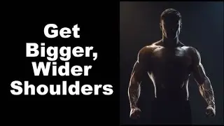 Get Bigger, Wider Shoulders With Plate Cross-Over Raises...amazing tension