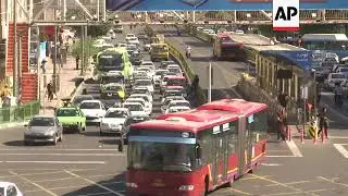 Congestion zone battles traffic jams and pollution