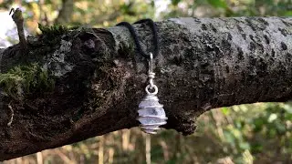 Raw Celestite Necklace | This Weeks Giveaway