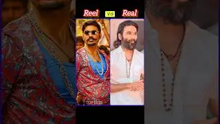 Maari 2 movie all reel life || & real life || look. #maari2 #shorts #trending #dhanush #saipallavi