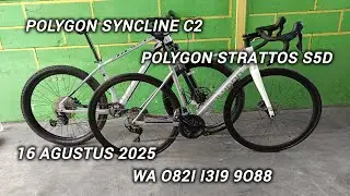 Sepeda mtb dan road bike polygon 2021/2022 bekas murah berkualitas 16 Agustus 2025