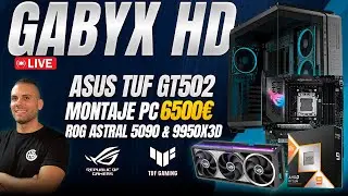 🔴 Montaje PC 6500&euro; - RTX 5090 Astral & 9950X3D & ASUS GT502 HORIZON | MONTAJES PC GAMING