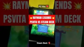 PS Vita VS Steam Deck Rayman Legends 📌