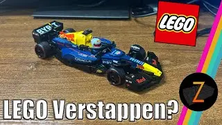 LEGO Oracle Redbull F1 Race Car Review! (Minifigure Scale)
