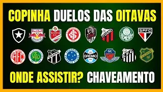COPINHA 2026 | FLUMINENSE ELIMINADO | DUELOS DAS OITAVAS | ONDE ASSISTIR?