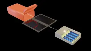 Modeling a Solar Powered Battery Charger with Animation