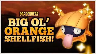 Big Ol' Orange Shellfish! | Shiny Shellder Reaction in Pokemon Shield (Max Den Raids)