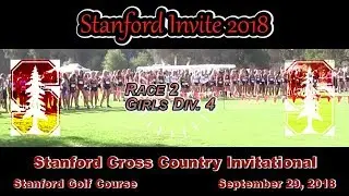 2018 XC - Stanford Invite - Division 4 Girls