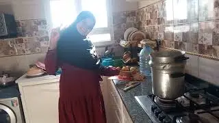 روتين اليوم في دارنا 💪 جايينا ضياف❤️..انشالله دارنا ديمة عامرة بأحبابنا و صحابنا 🌸