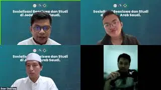 Webinar Sosialisasi Studi di Jeddah (Sesi Ikhwan)