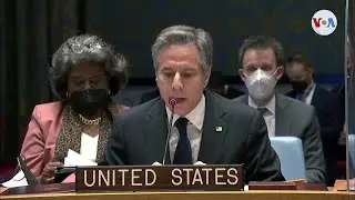 Blinken alerta a la ONU sobre la estrategia de Rusia para justificar una invasi&oacute;n