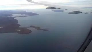 LATAM, Landing Punta Arenas (PUQ), Strait of Magellan, Airbus 321, June 1 2017