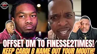 Offset DM Finesse2Tymes About Another Man Baby Momma! This Bad