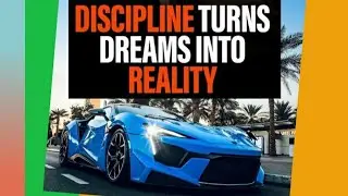 Discipline turns Dreams into Reality | Motivational pictures, Success quotes + Inspirational Quotes