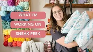 Lets Chat! Yarn Unboxing and ✨NEW PATTERNS✨ I'm Working On!