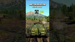 BMP-1 Gun Reloading Time After Nerfed #warthunder #tanks #military