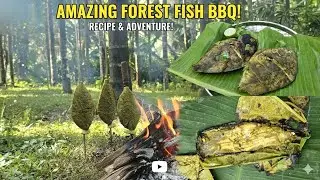 Ep: 9 |Tandori Pomfret 🤤|  ಬಾರೆದ ಇರೆತ ನಂಗ್ 😋😋| Homemade Green masala recipe| Campfire cooking 🔥