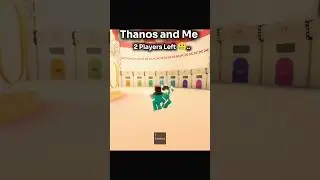Thanos Let Me Win 😭 !! Roblox Squid Game 2 #shorts #roblox #gaming