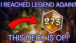 I REACHED LEGEND AGAIN WITH THIS OP DECK !!! (Ignite Renathal Mage)