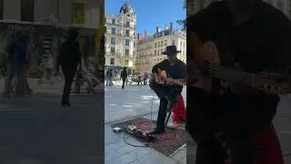 Performance Guitar in Lyon !!!! El kado ( El amor de mama )