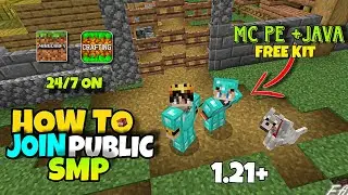 New Public Smp Join | Crafting and building smp 24/7 ..