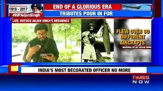 State Funeral For Marshal Arjan Singh