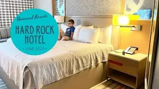 Hard Rock Hotel | Universal Orlando Resort | June 2021 #universalresorts #hardrockhotel #roomtour
