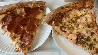 [4K] GARLIC AND SHRIMP PIZZA | CREAMY CHEESE PEPPERONI PIZZA | SAVORY FRIES | S&R LANDMARK Vlog- 225