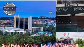 Great Perks at the Wyndham Buena Vista hotel | Disney World good neighbor hotel | Disney World