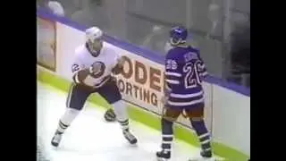 Joe Kocur vs Mick Vukota Nov 27, 1993